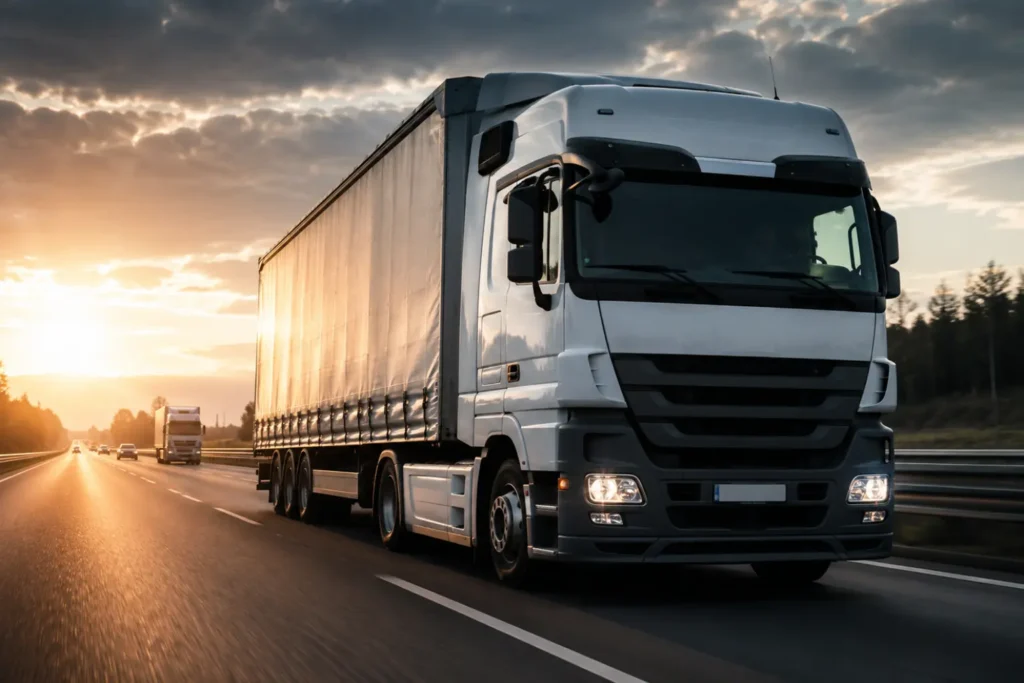 Samochód ciężarowy w transporcie - OC przewoźnika i spedytora